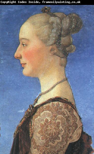 Antonio Pollaiuolo Portrait of a Young Woman 02
